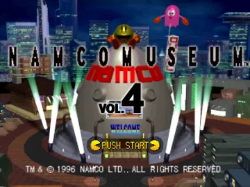 Namco Museum Vol. 4 (US) screen shot title